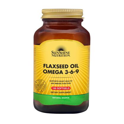 Nutrition Organic Flaxseed Oil Omega 3-6-9