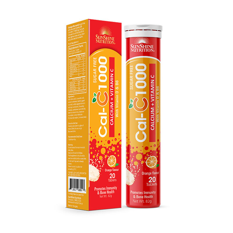 Nutrition Cal-c 1000 With Vit D & B6 Sugarfree