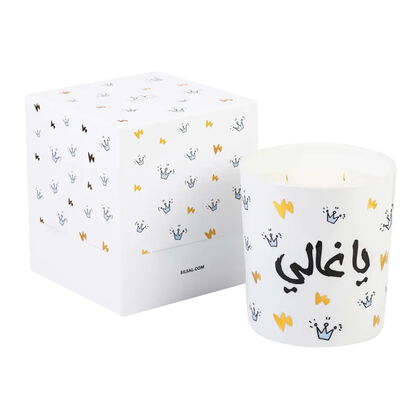 Ya Ghali Rose Oud Candle (1700g)