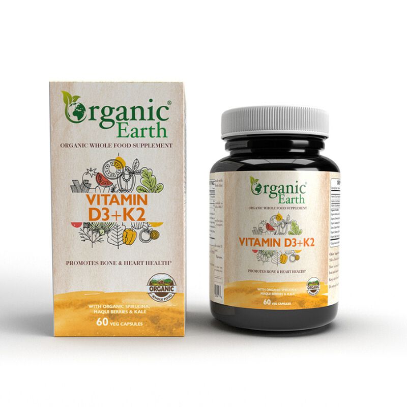 Vitamin D3 + K2 , Supports Bone And Immune Health