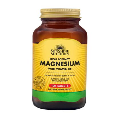 Nutrition High Potency Magnesium With Vitamin B6