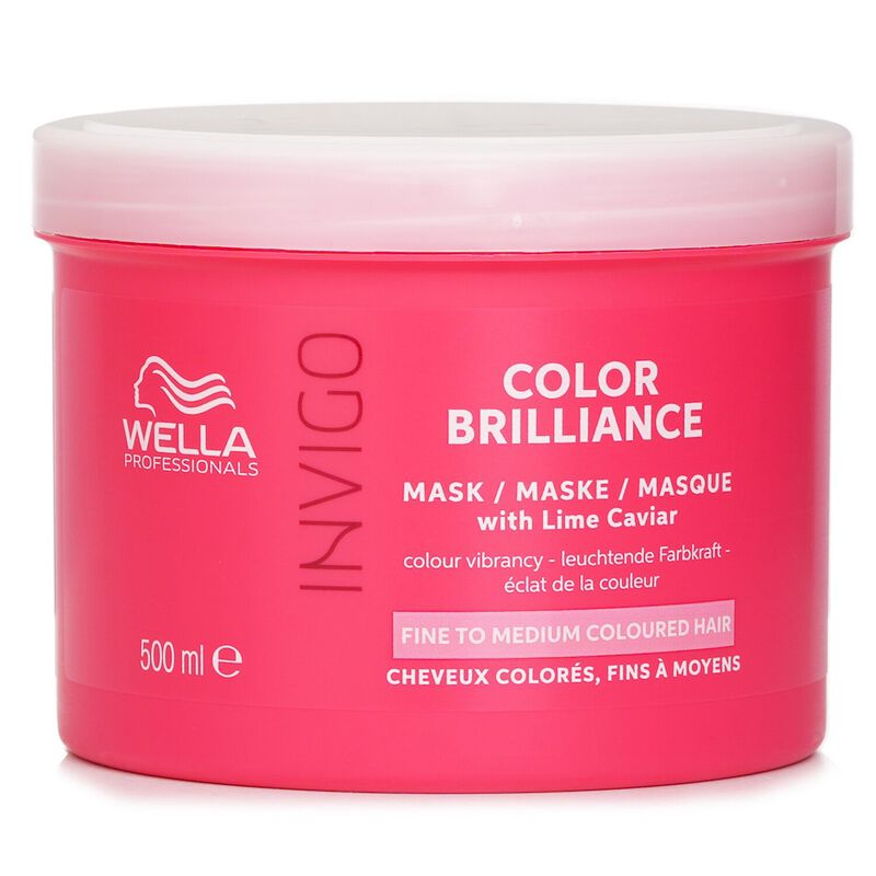 Invigo Color Brilliance Mask With Lime Caviar Fine To Medium Colored Hair
