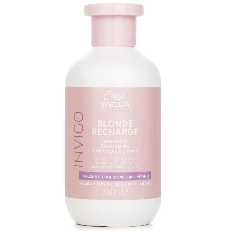 Invigo Blonde Recharge Shampoo With Purple Pigments Highlighted