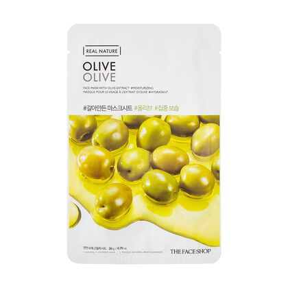 Real Nature Olive Face Mask