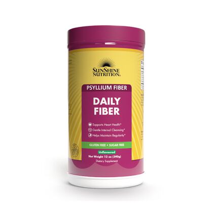 Nutrition Psyllium Daily Fibre, Natural Soluble For Digestive Health & Regularity