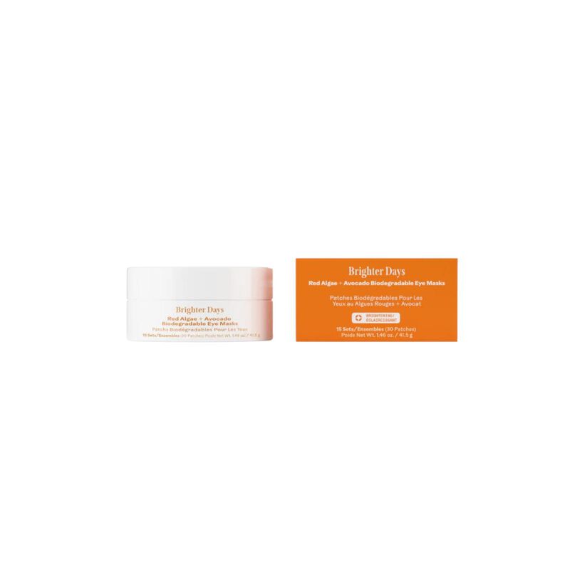 Brighter Days Red Algae + Avocado Biodegradable Eye Mask