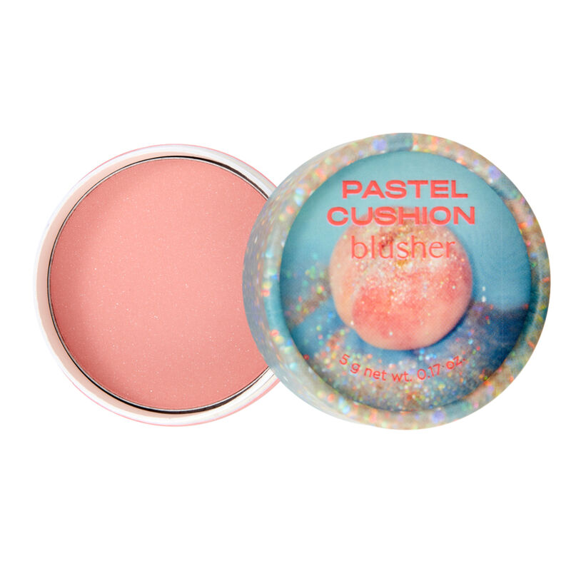 Pastel Cushion Blusher 01 Glittery Peach
