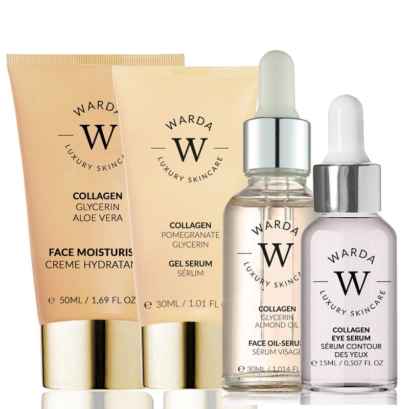 Skin Lifter Boost Collagen Moisturiser 50ml + Skin Lifter Boost Collagen Eye Serum 15m + Skin Lifter Boost Collagen Gel Serum 30ml + Collagenskin Lifter Boost Oil Serum 30ml