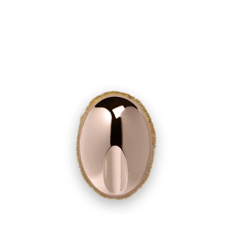 Palm Mini Brush, Rose Gold Finish