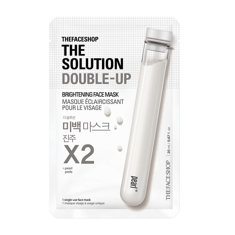 The Solution Double-up Brightening Face Mask