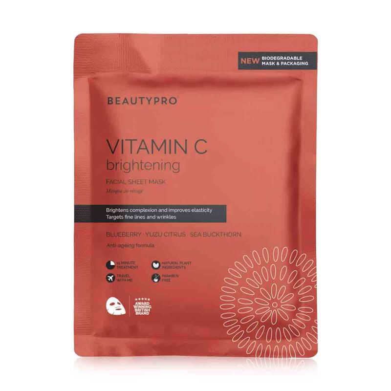 Brightening Collagen Sheet Mask With Vitamin C