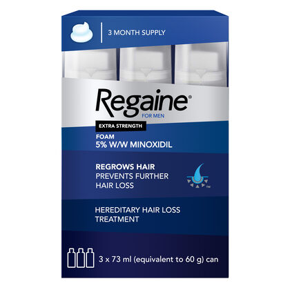 Men Foam 5% Triple Pack