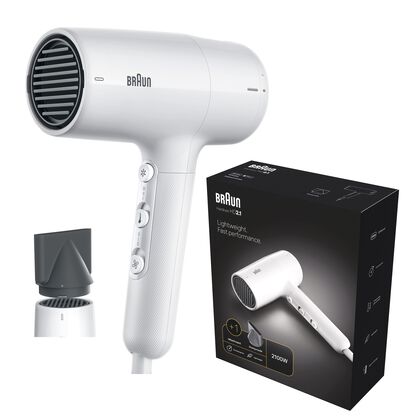Braun Hair Dryer, 2100 Watts, +1 Attachment
