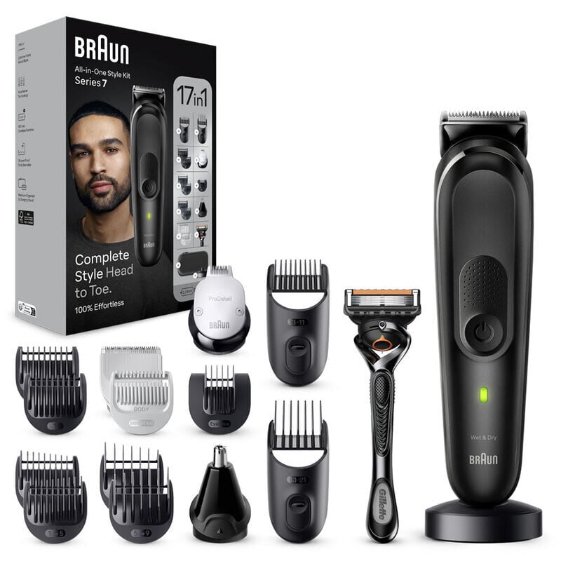 17-in-1 Style Kit For Head-to-toe Grooming Series 7