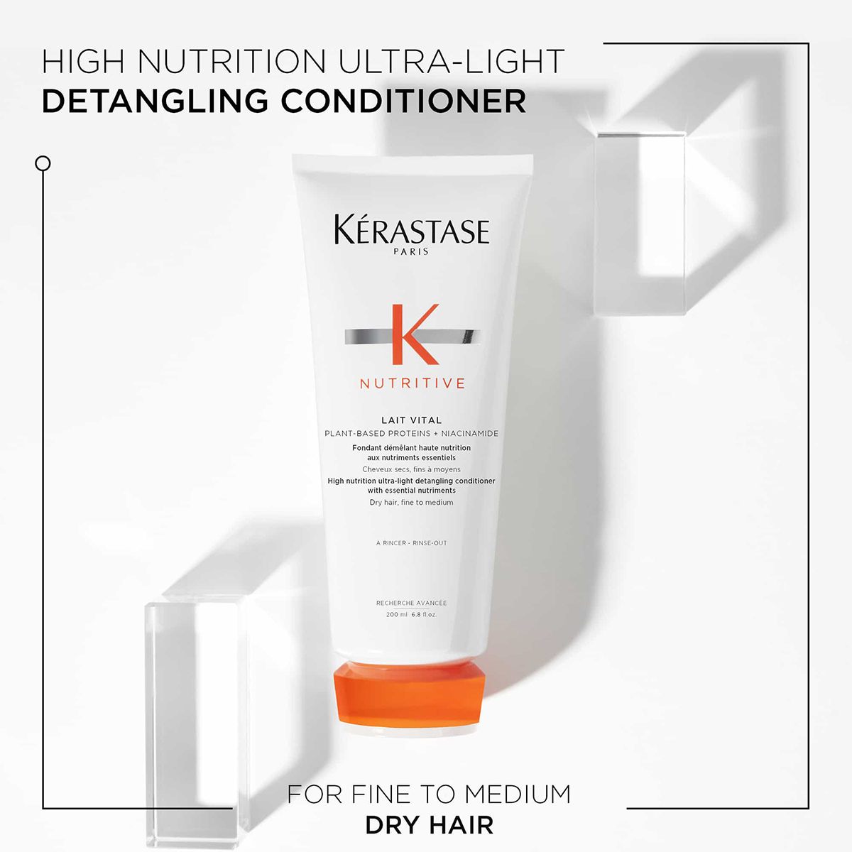 Nutritive Lait Vital Detangling Conditioner For Dry Hair