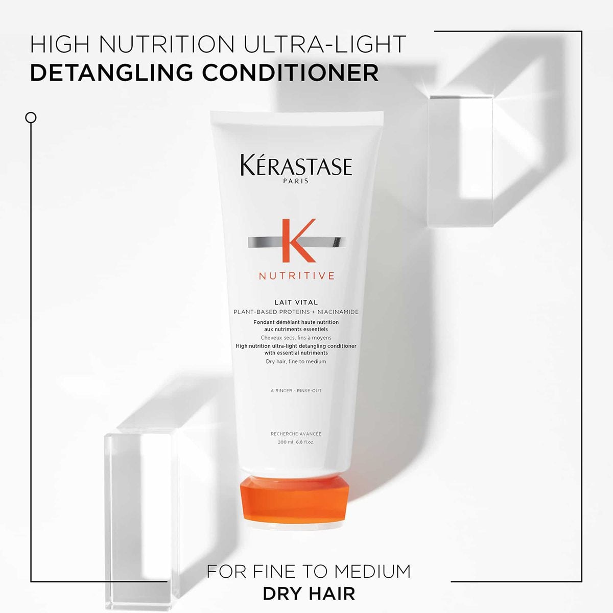 Nutritive Lait Vital Detangling Conditioner For Dry Hair