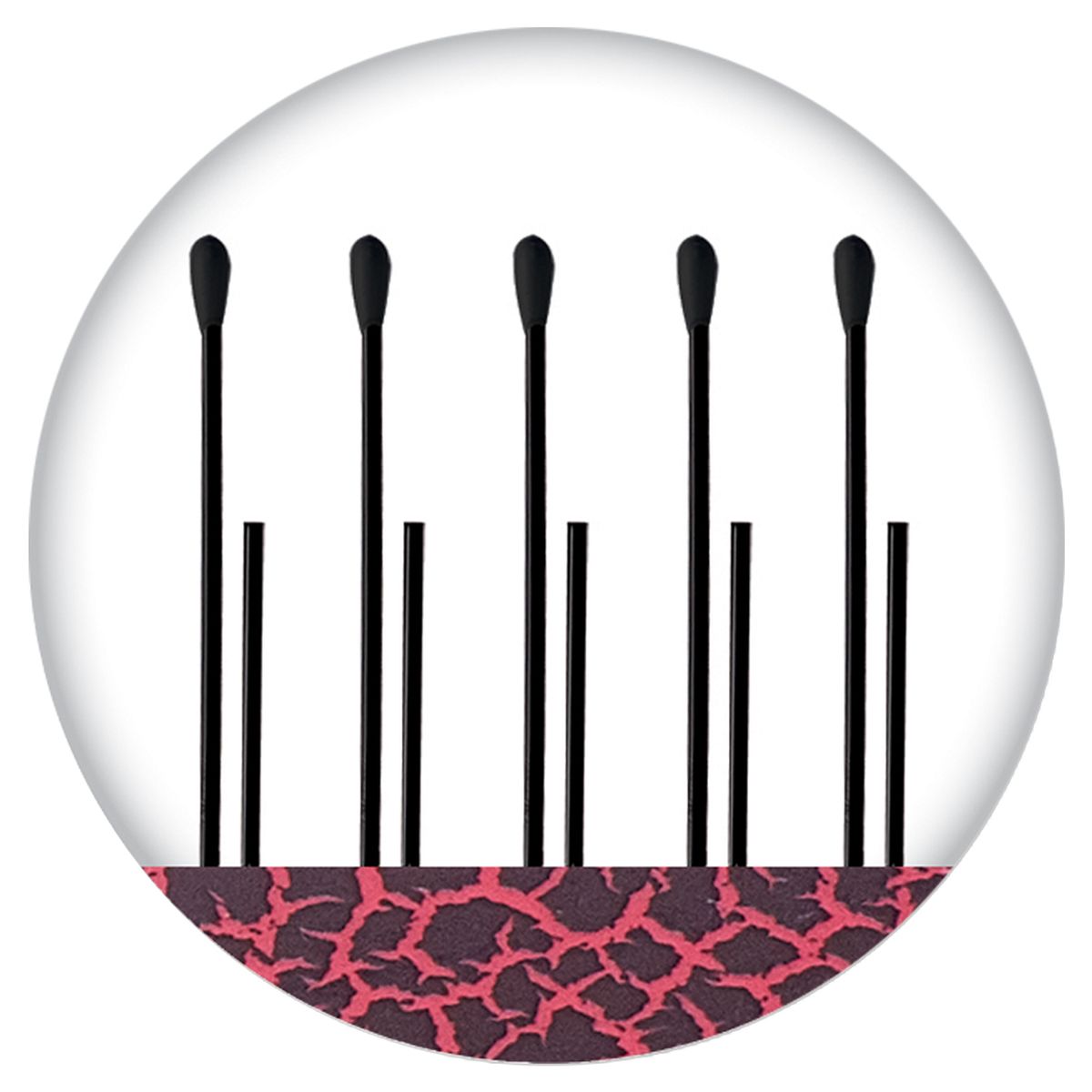 Iblend Hair Brush Teal 717 Ib2