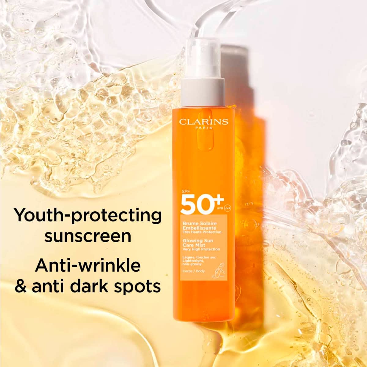 Glowing Sun Care Mist Very High Protection Spf 50+