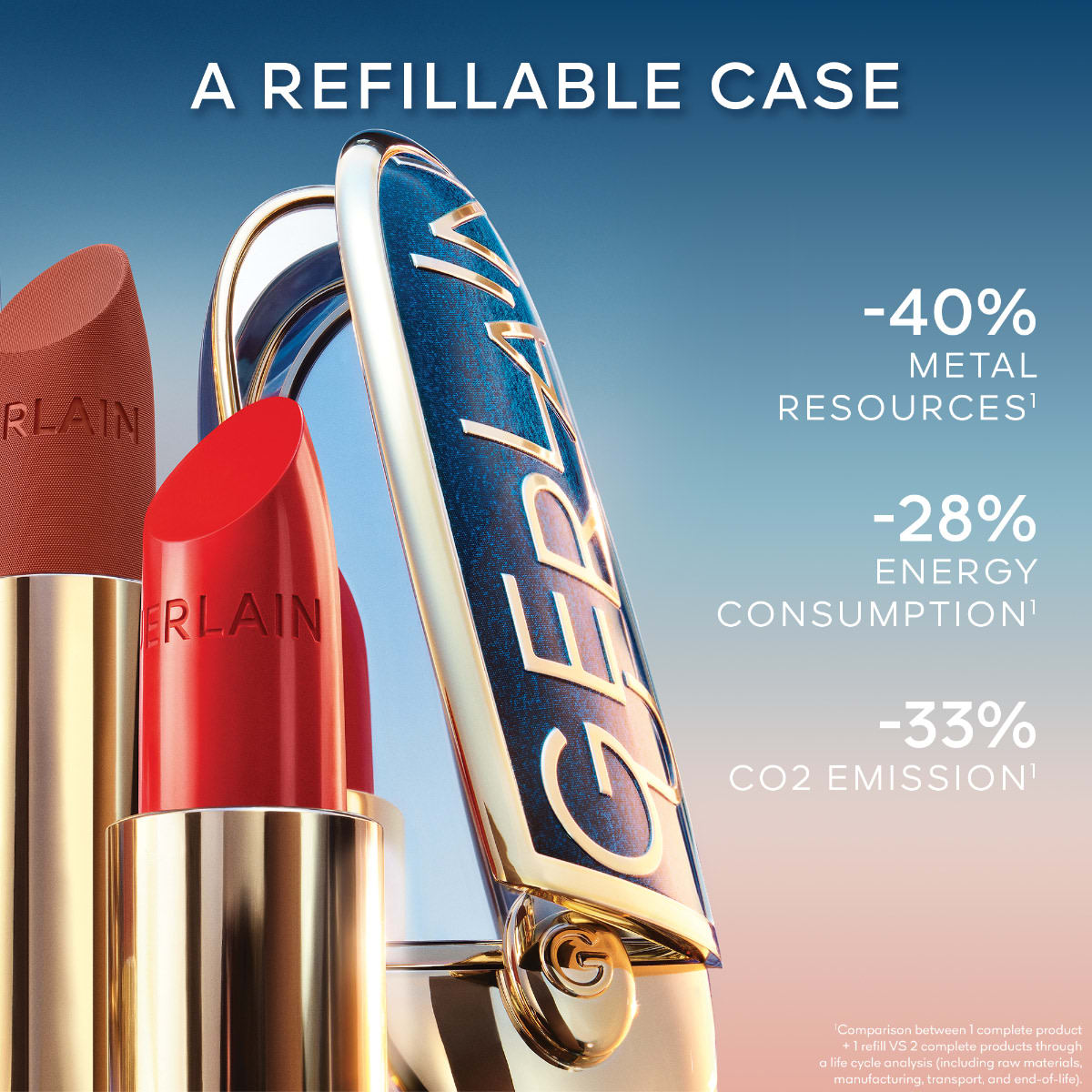 Rouge G L’heure Bleue The Double Mirror Jewel Case The Customisable Ultra-care - Limited Edition