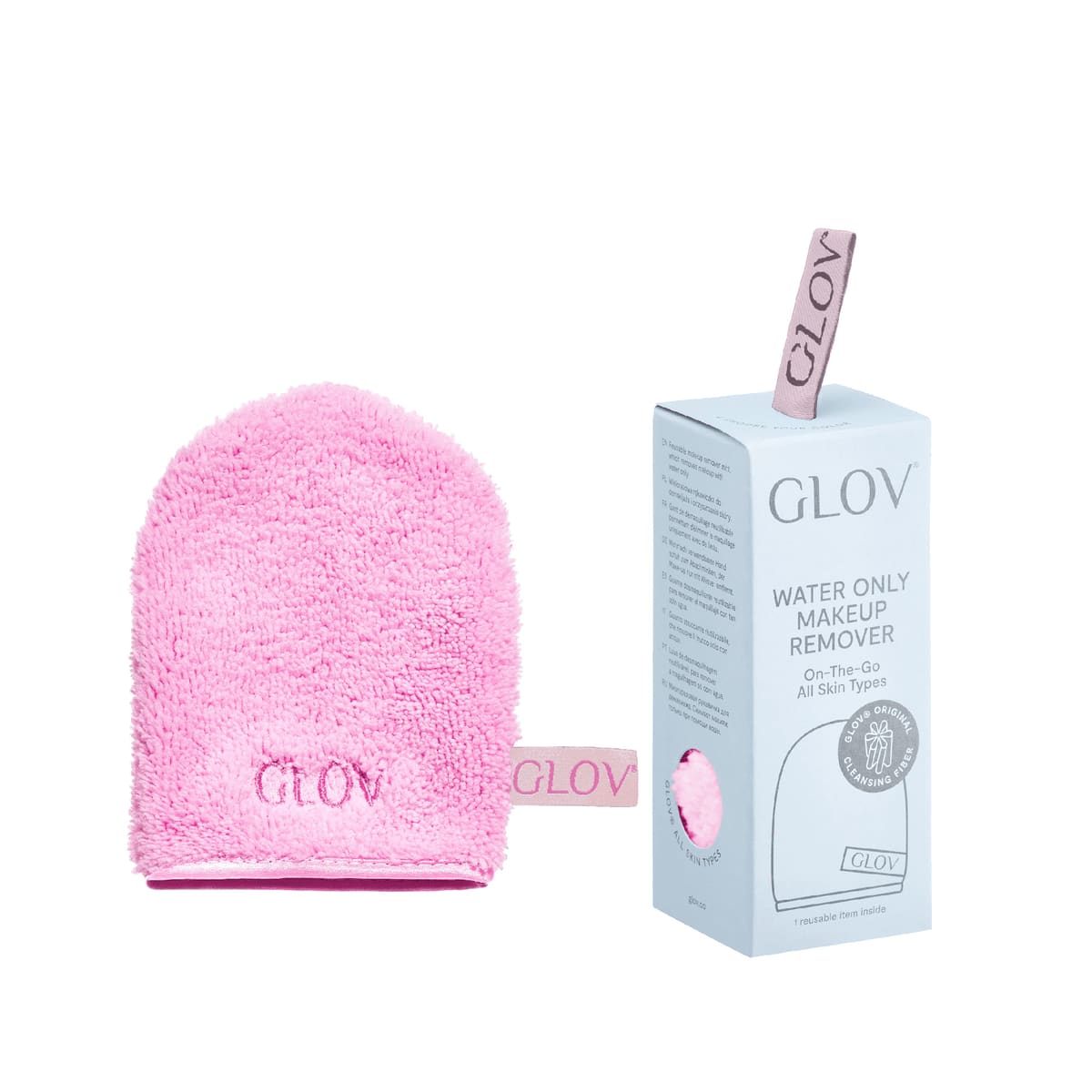 On The Go Pink Cleansing Mitt