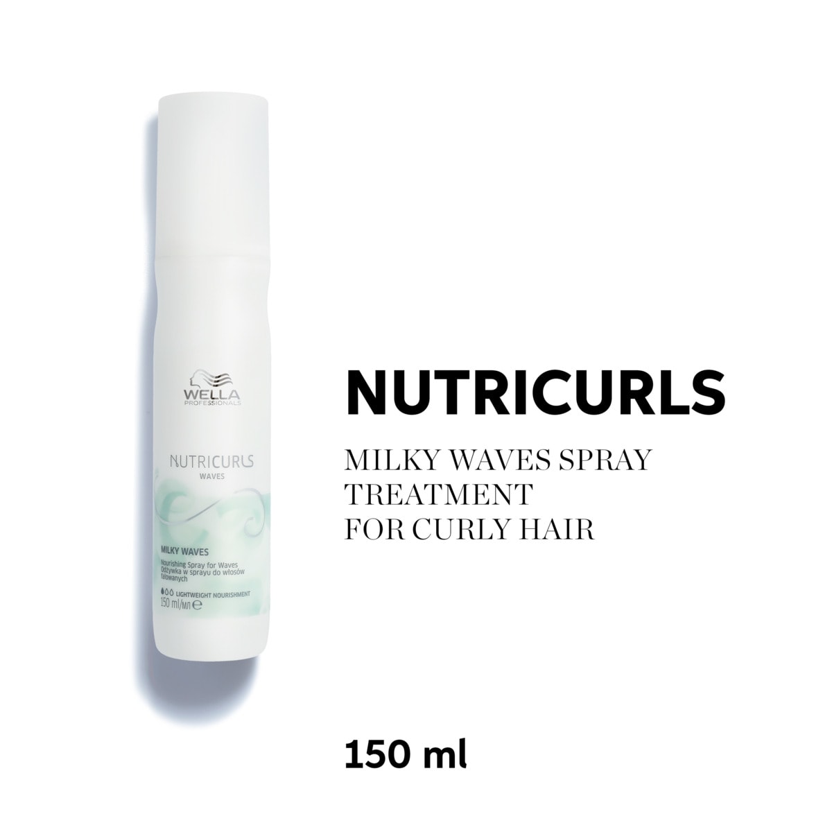 Nutricurls Milky Waves Leave In Nourishing Spray