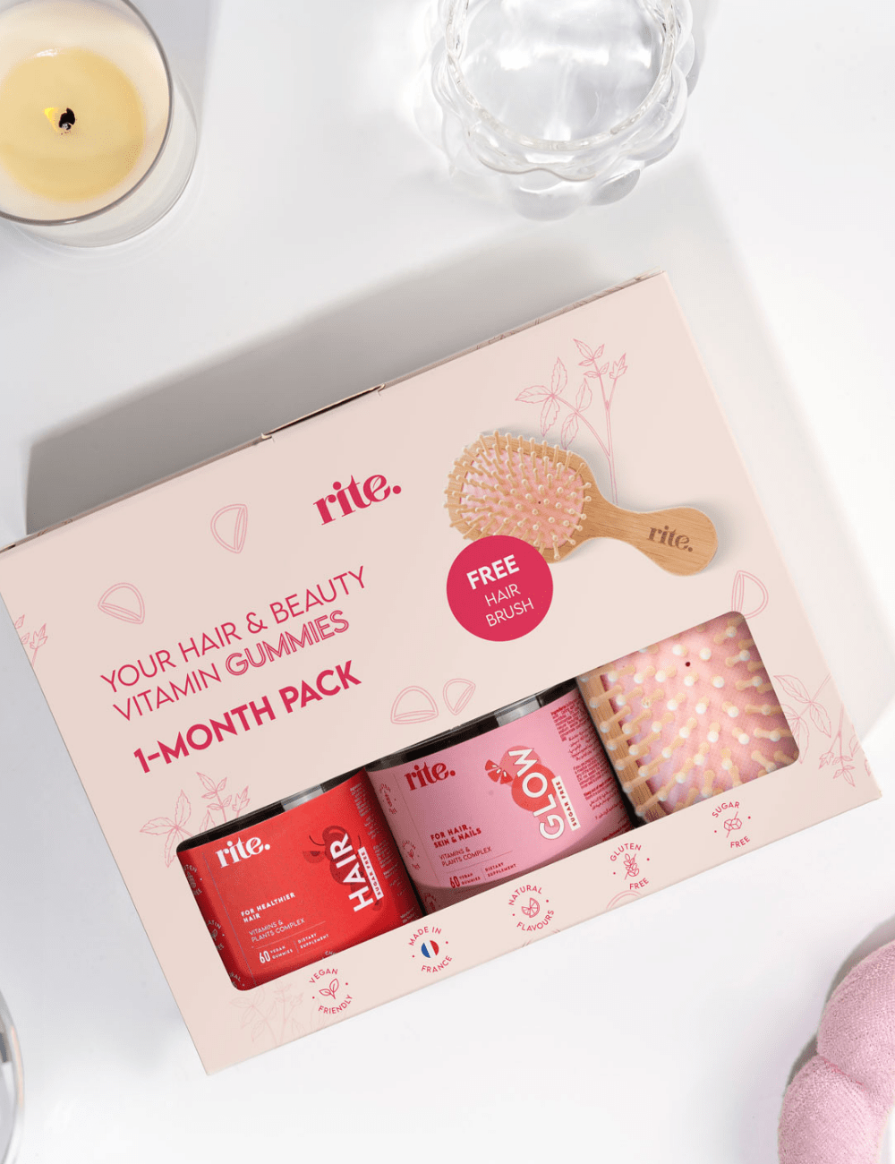 Gift Set Hair+glow Sugar Free Gummies