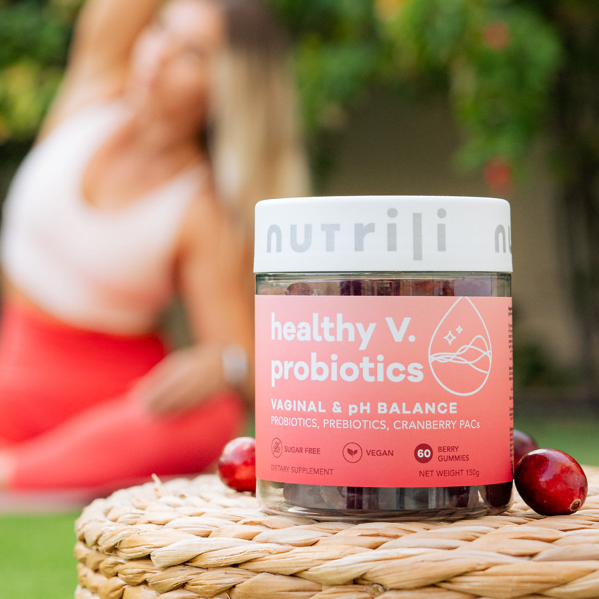 Healthy V. Women Probiotics Sugar Free Gummies