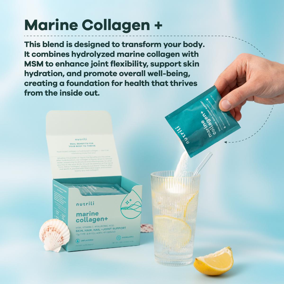 Marine Collagen+ -24 Servings-unflavored