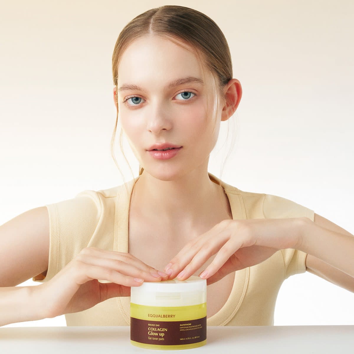Collagen Glow Up Gel Toner Pads