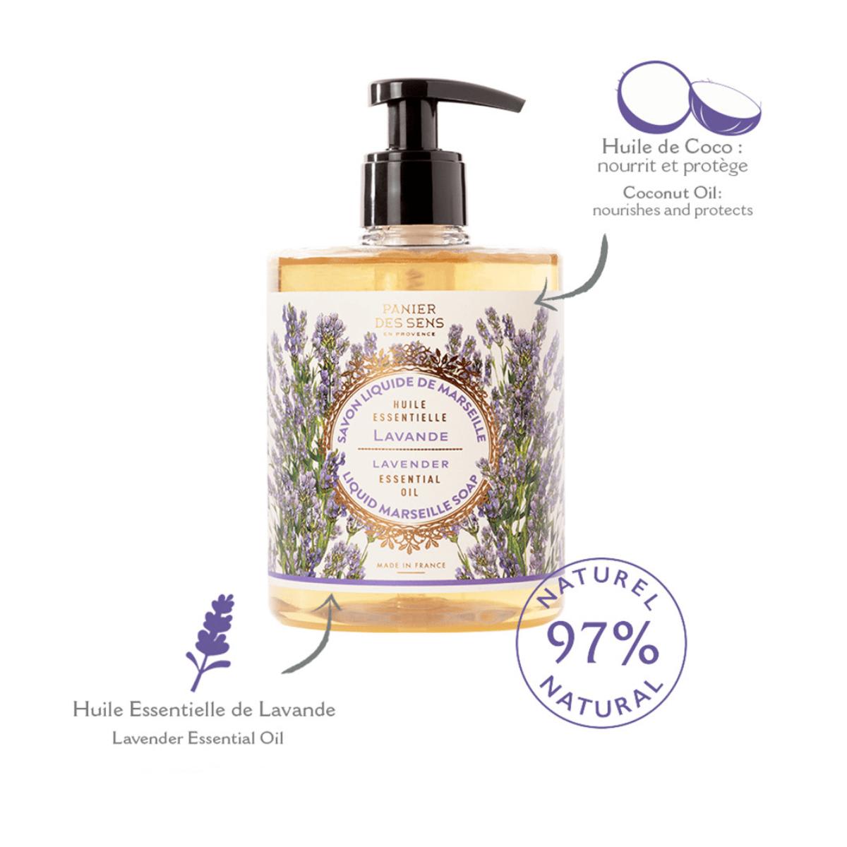 Essentials Lavender Liquid Marseille Soap