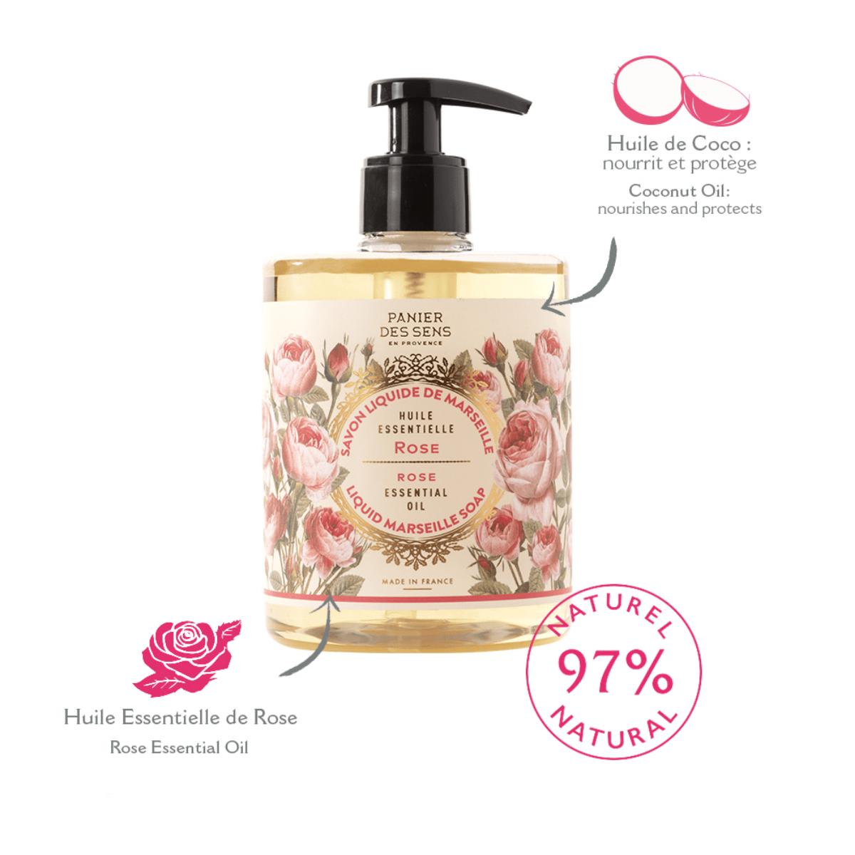 Essentials Soap Rose Liquid Marseille
