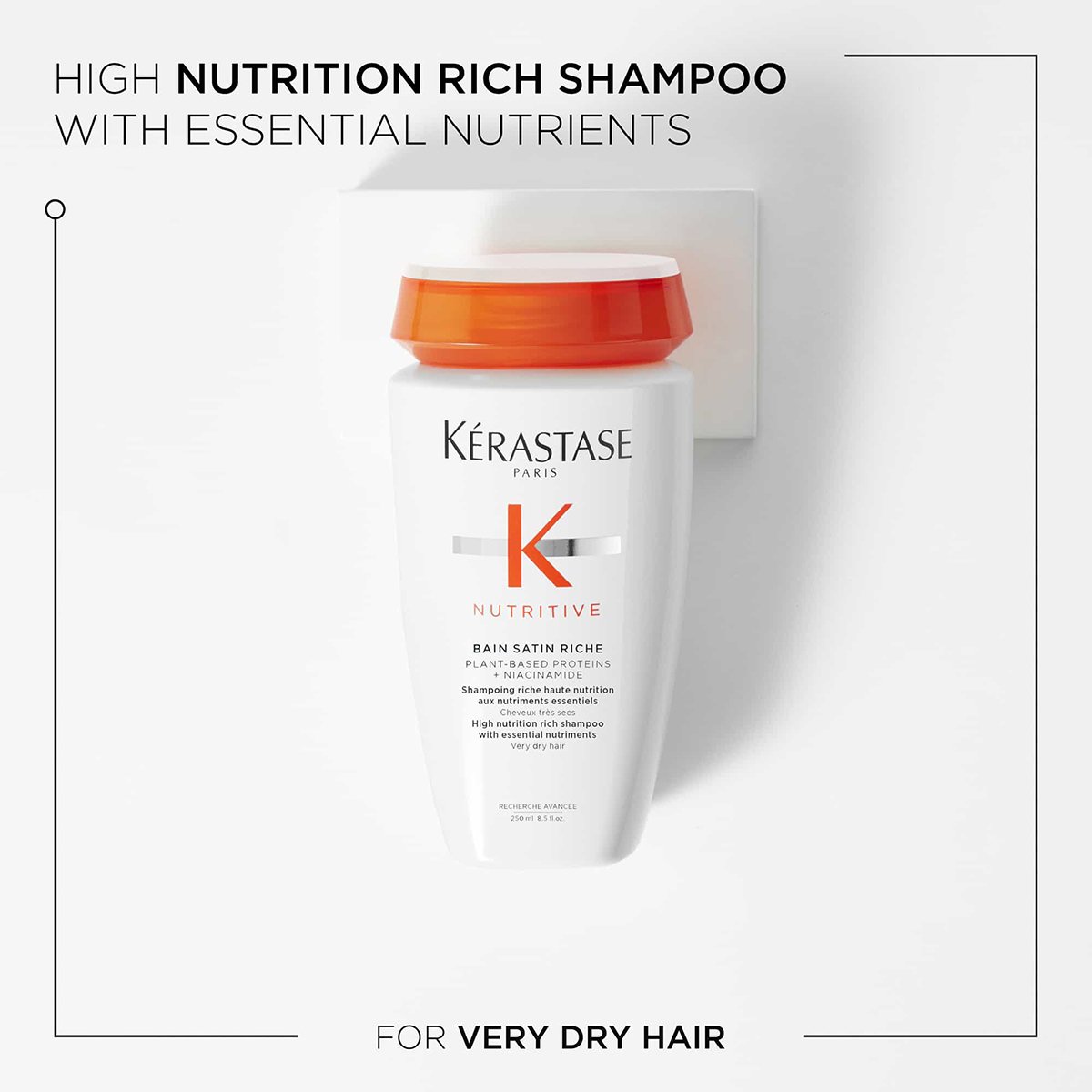 Nutritive Bain Satin Riche Shampoo For Very Dry Hair