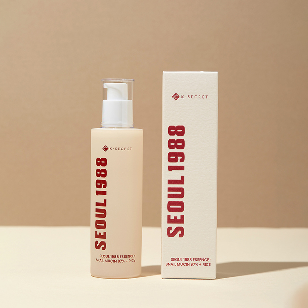 Seoul1988 Essence Snail Mucin 97% And Rice