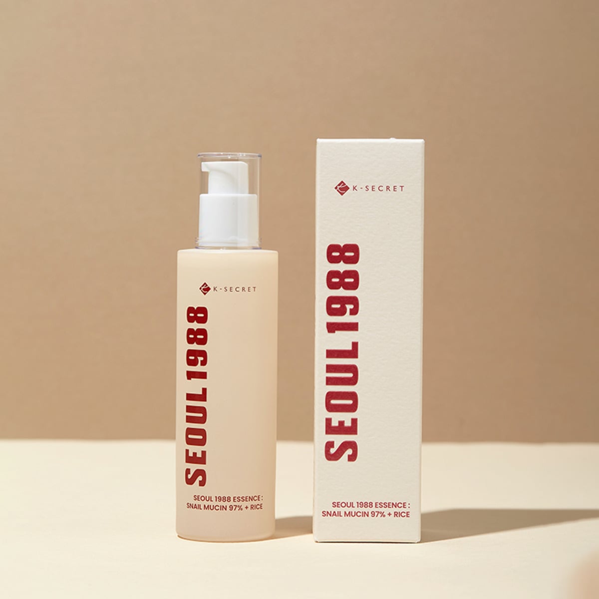 Seoul1988 Essence Snail Mucin 97% And Rice