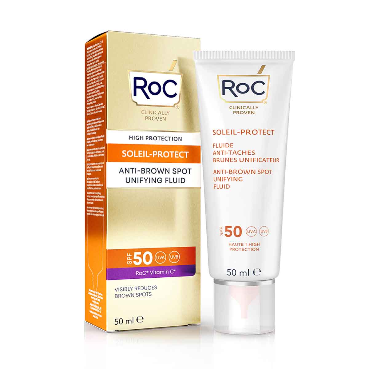 Soleil Protect Anti Brown Spots Unifying Fluid Spf 50 50ml