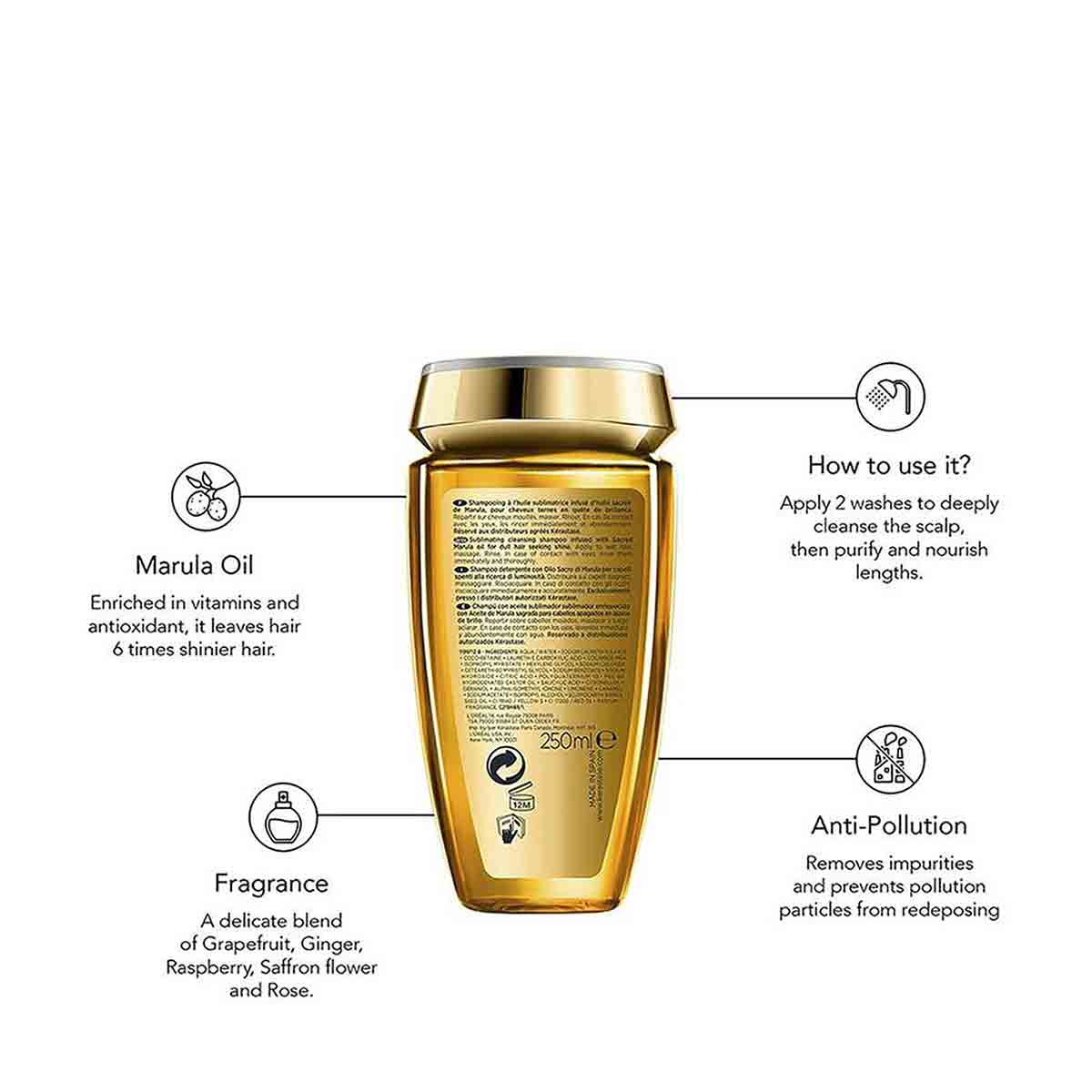 Elixir Ultime Le Bain Shampoo 250ml