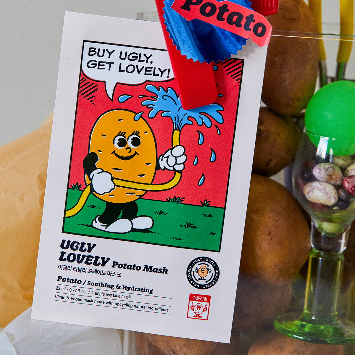 Ugly Lovely Potato & Madarin Mask Set