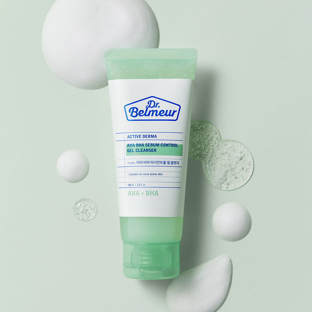 Aha/bha Sebum Control Gel Cleanser