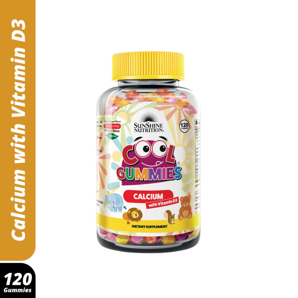 Nutrition Cool Gummies Kids Calcium With Vitamn D3