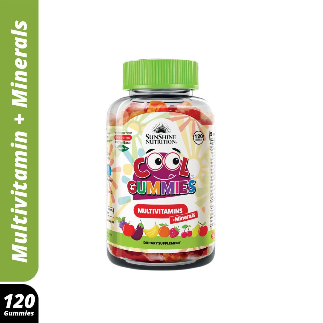 Nutrition Cool Gummies Kids Vegan Multivitamin+minerals