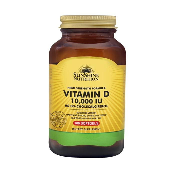 Nutrition Vitamin D 10000 Iu Softgels