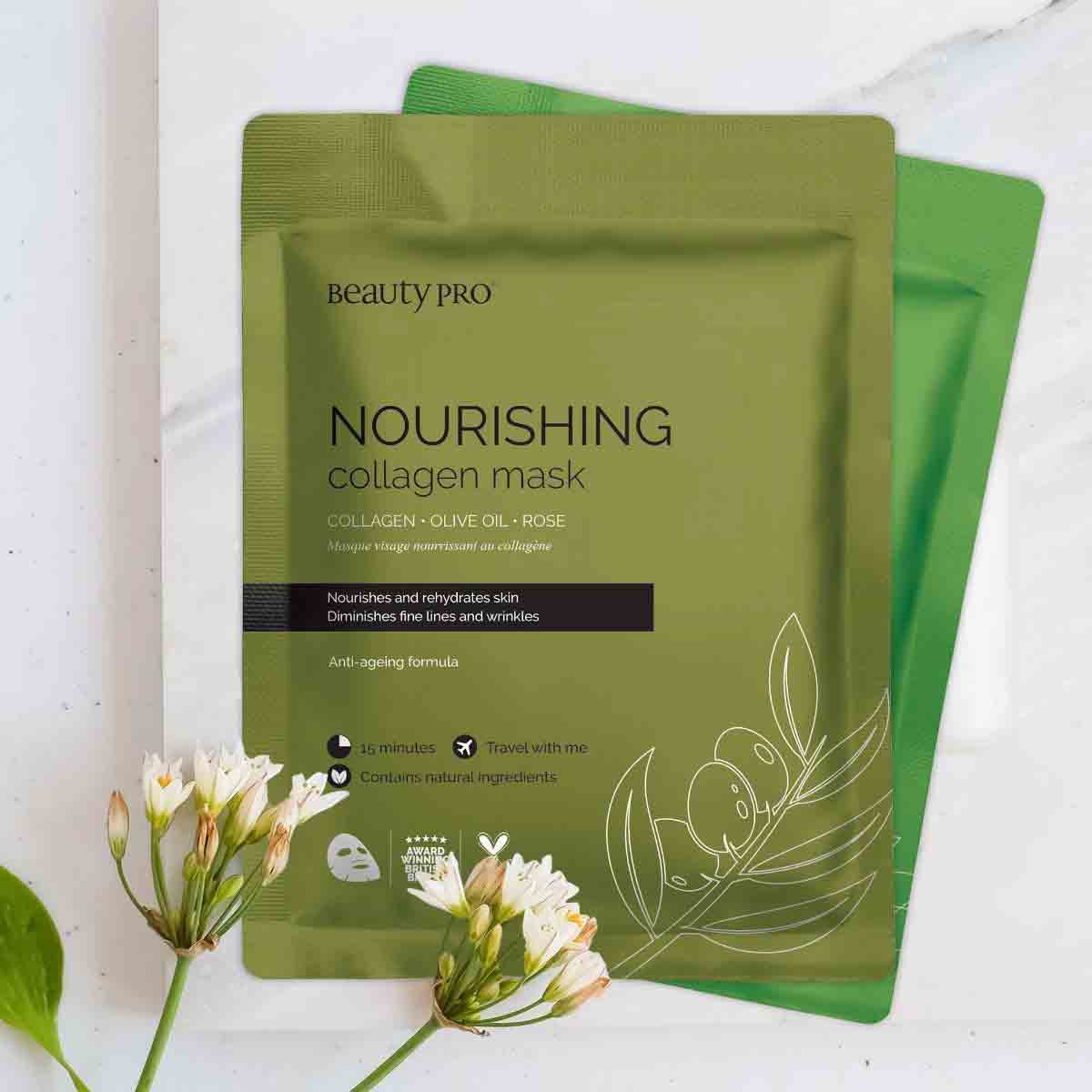 Nourishing Collagen Sheet Mask With Olive Extract
