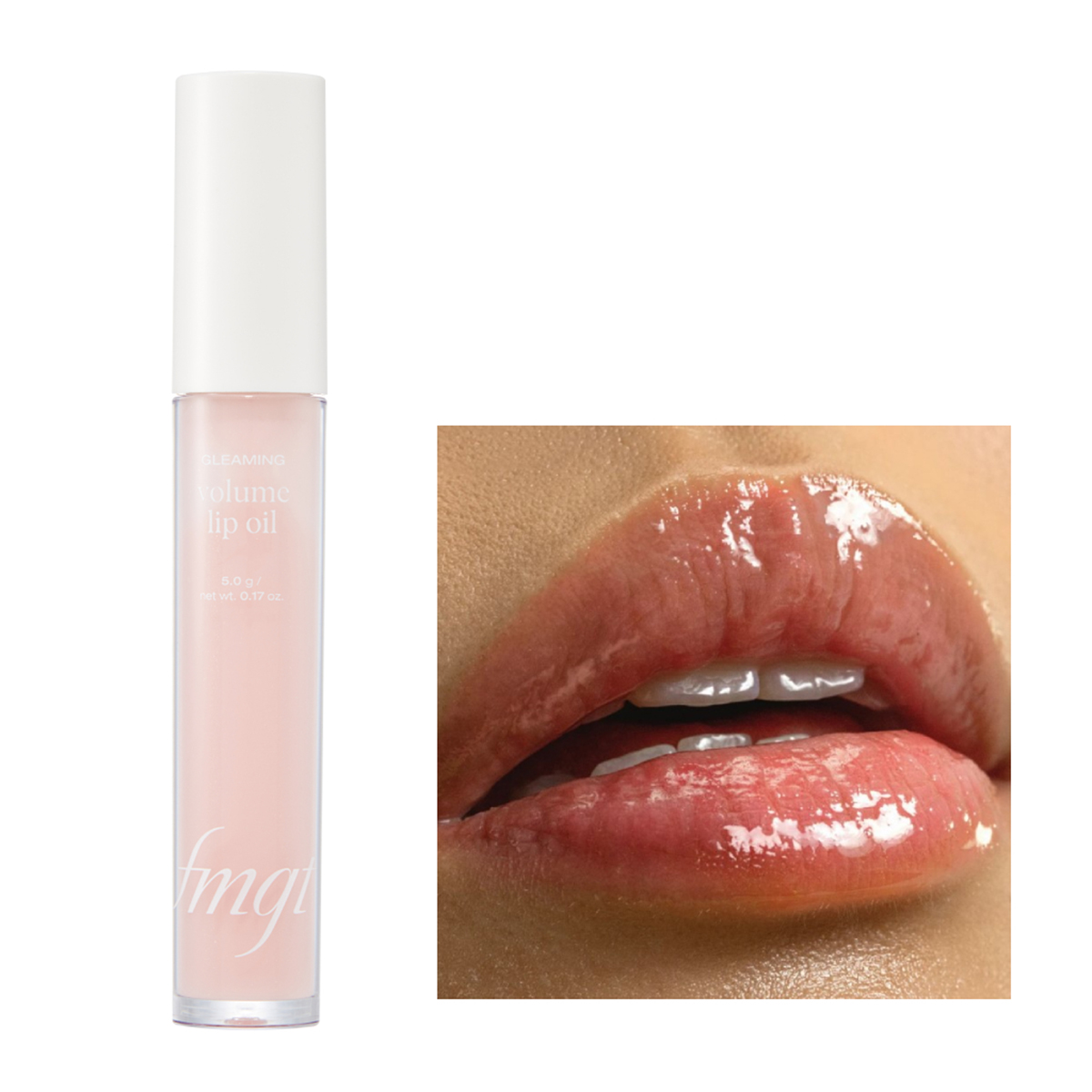 Fmgt.gleaming Volume Lip Oil 03 Bare Pink