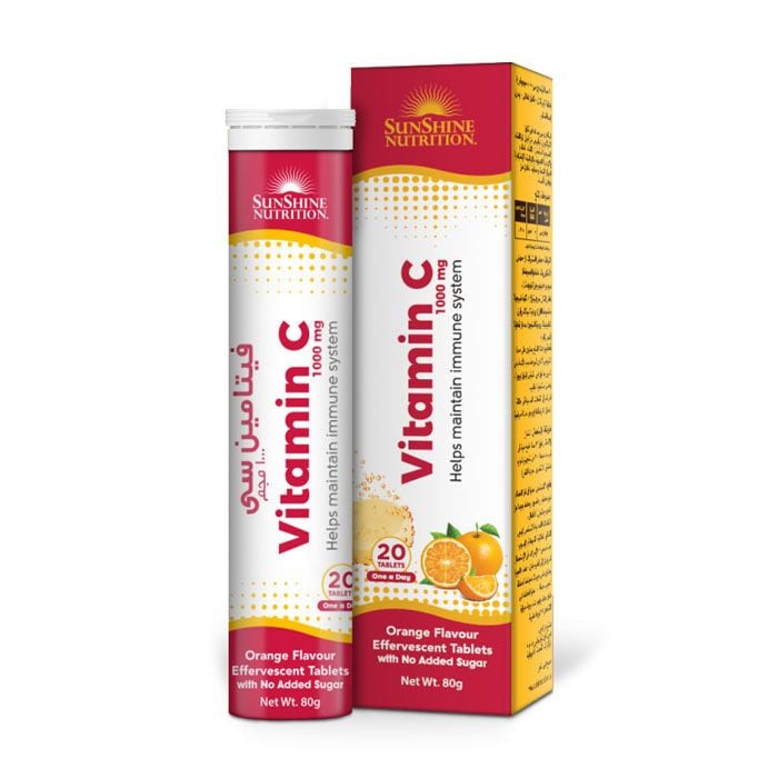 Nutrition Vitamin C 1000 Mg Orange Flavour Effervescent