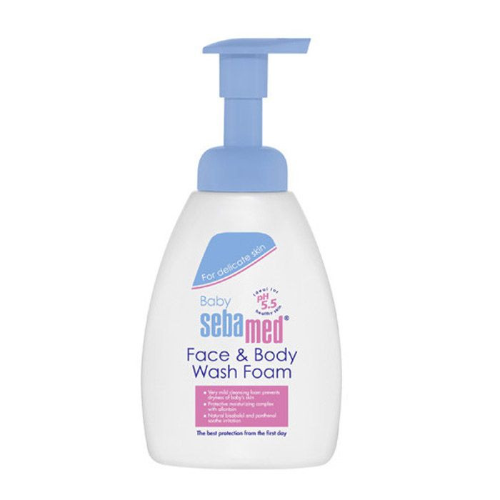 Baby Face & Body Wash Foam