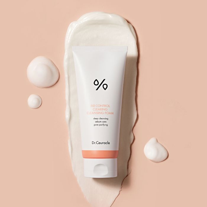 5a Control Clearing Cleansing Foam, Salicylic Acid Acne Deep Cleanser