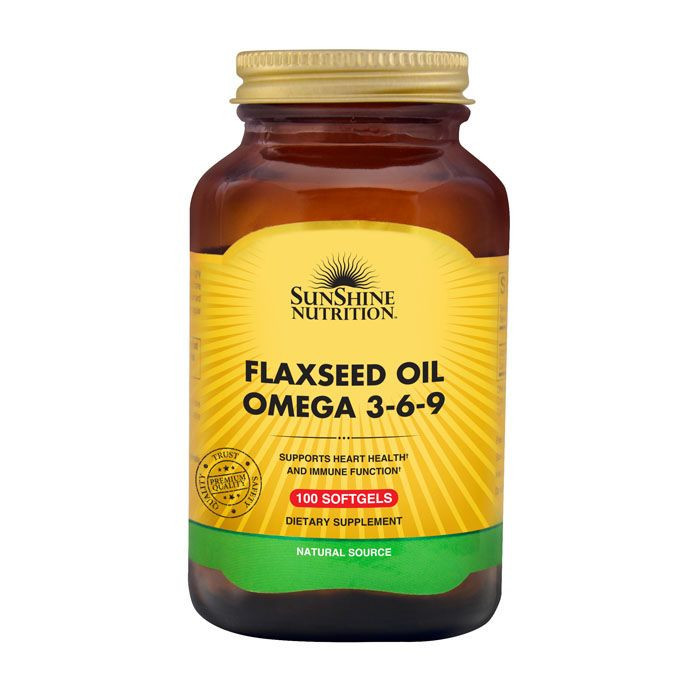 Nutrition Organic Flaxseed Oil Omega 3-6-9