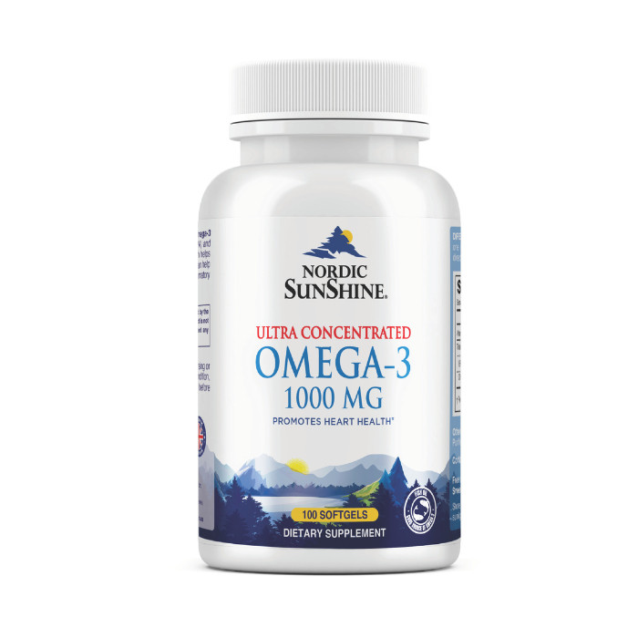 Ultra Concentrated Omega-3 With Vitamin E, Heart, Brain & Immunity Support