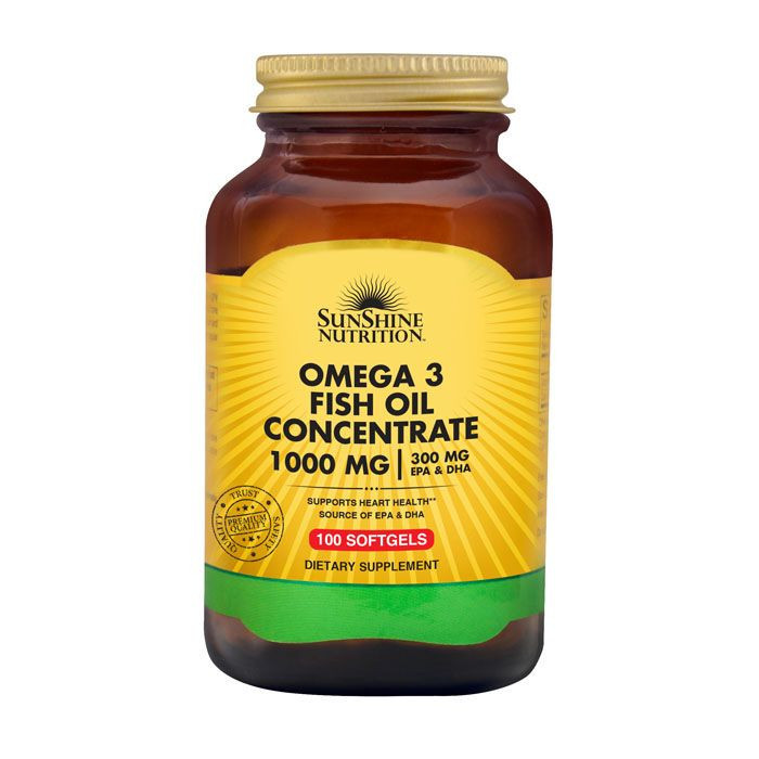 Nutrition Omega 3 Fish Oil Concentrate 1000mg