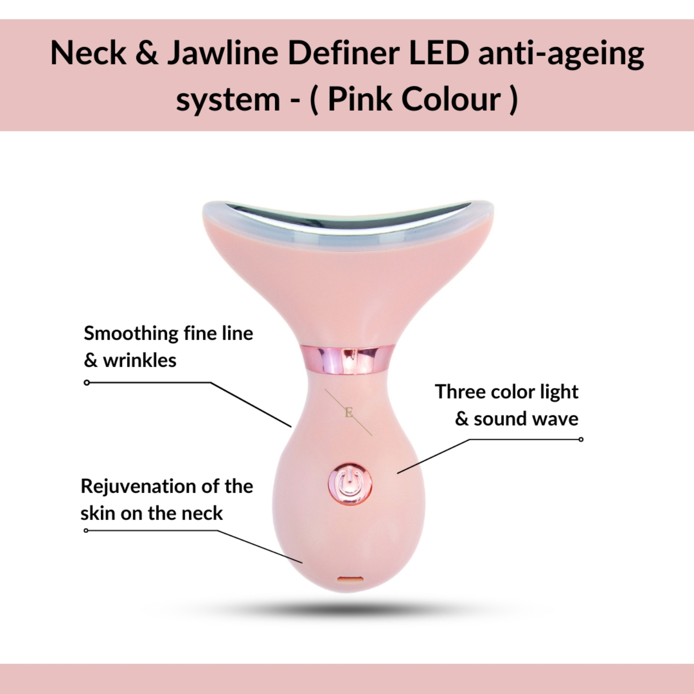 Neck & Jawline Definer Led Anti-ageing System